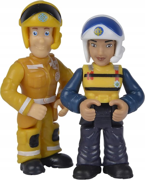 Fireman Sam 7cm movable action figures, Simba set, ages 3+