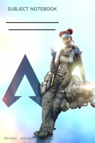 Apex Legends Lifeline-themed subject notebook: Video game