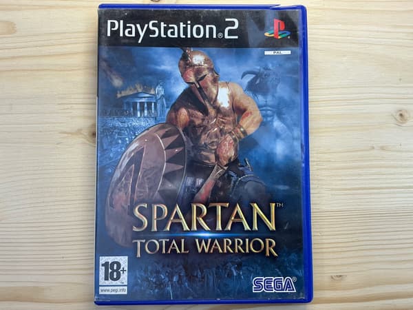 SPARTAN TOTAL WARRIOR DST+ disc for PS2