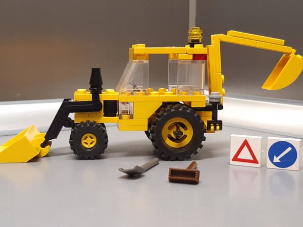 LEGO 6662 Backhoe (No. 5)