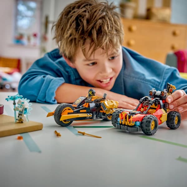 LEGO NINJAGO Kai and Cole’s Multi-Function Vehicles 71864