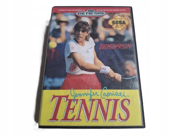 JENNIFER CAPRIATI TENNIS MEGA DRIVE (ENG) SEGA