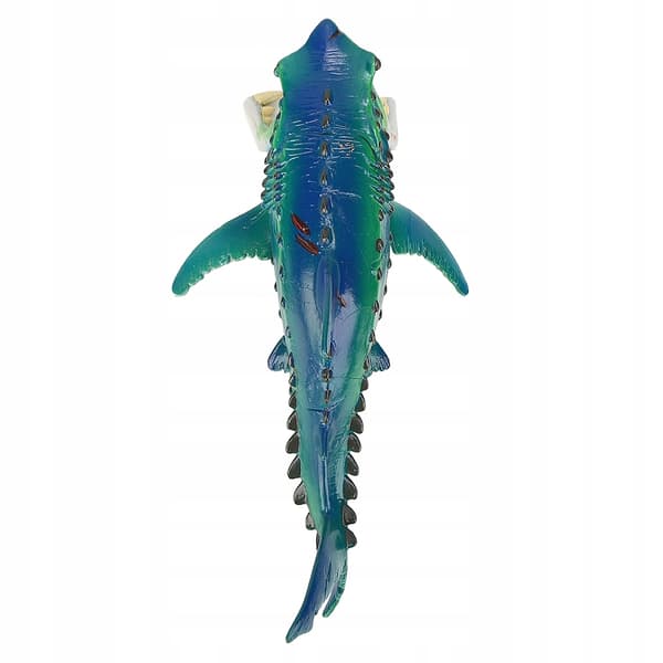 Soft rubber latex shark figurine