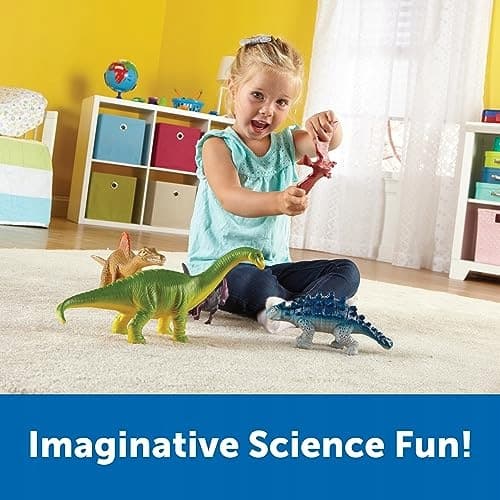 Learning Resources Jumbo Dinosaurs Set 2, Multicoloured LER0837