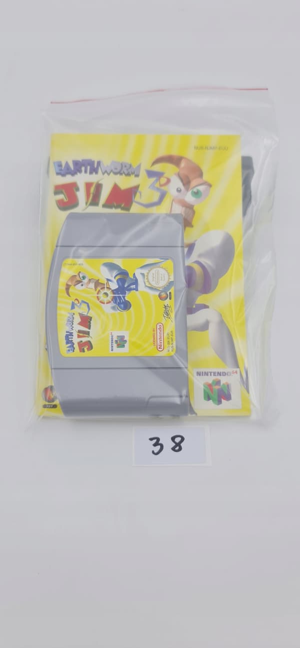 NINTENDO 64 EARTHWORM JIM
