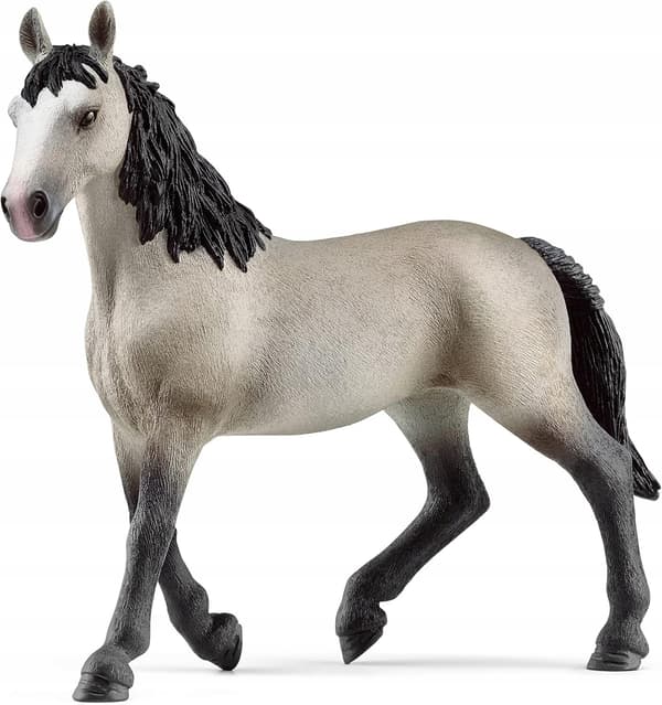 A CHEVAL DE SELLE FRANÇAIS MARE [FIGURINE]