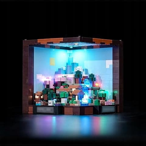 LED lighting for the LEGO 21265 Craft Table Lights Set by YEABRICKS