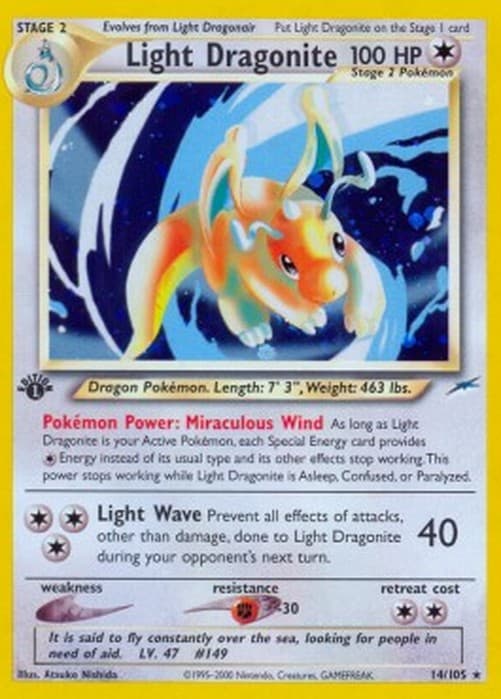 Pokemon Light Dragonite