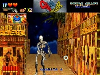 Crypt Killer [PSX], a shooter game