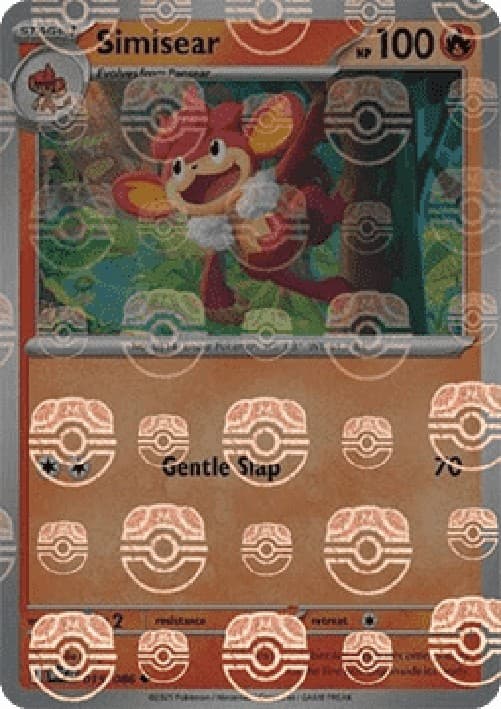 Pokemon TCG Simisear