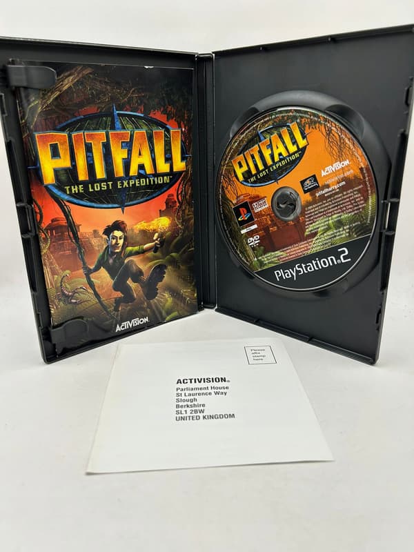 PITFALL: THE LOST EXPEDITION 3XA PS2 PlayStation 2 (PS2) boxed