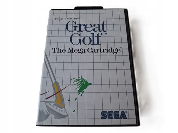 GREAT GOLF SEGA MASTER SYSTEM ENG