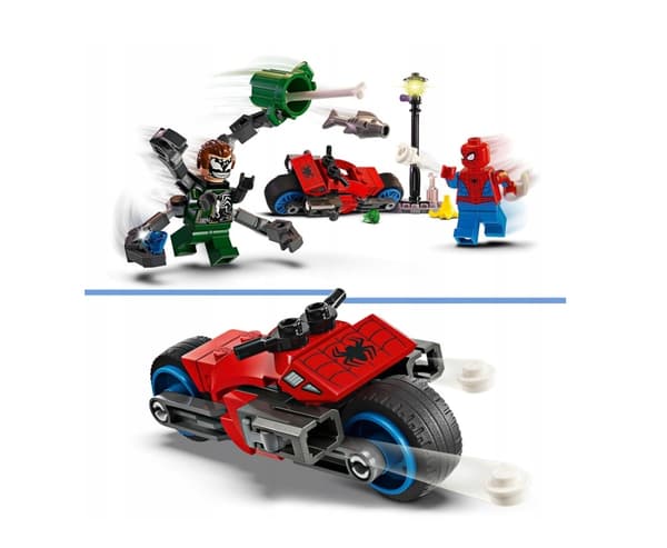 LEGO Marvel 76275 Spider-Man vs Doc Moto Chase (77 pieces)