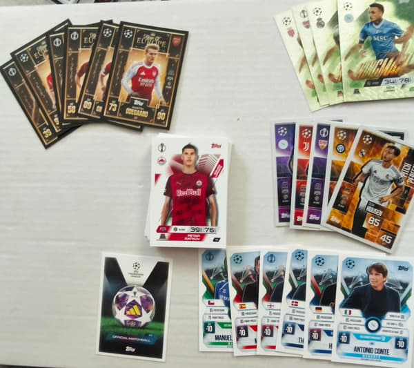 Topps Match Attax Extra 25/26, 50 cards – a great present