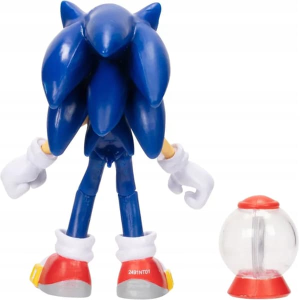 SONIC THE HEDGEHOG JAKKS PACIFIC SONIC FIGURE + INVINCIBLE ITEM BOX