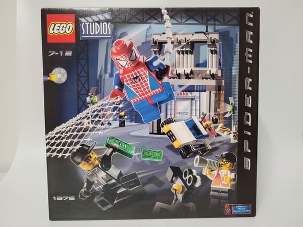 1376 Lego Spider-Man – just an empty box, 2002