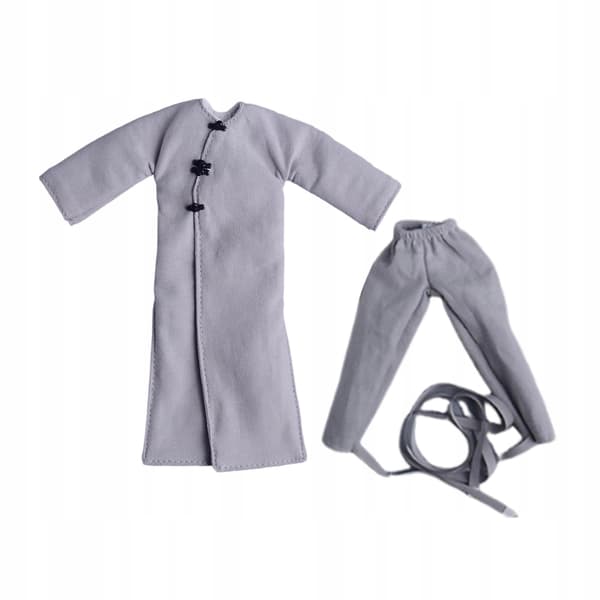 1/12 Scale Action Figure Clothes: Miniature DIY Jacket for Grey Figures