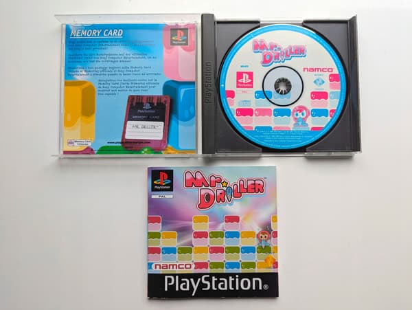 *** MR DRILLER PLAYSTATION 1 PS1 PSX PSONE ***