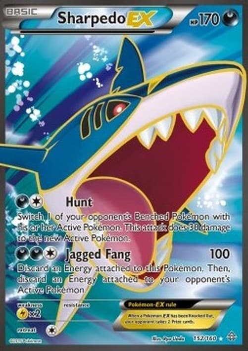 Pokemon Sharpedo EX