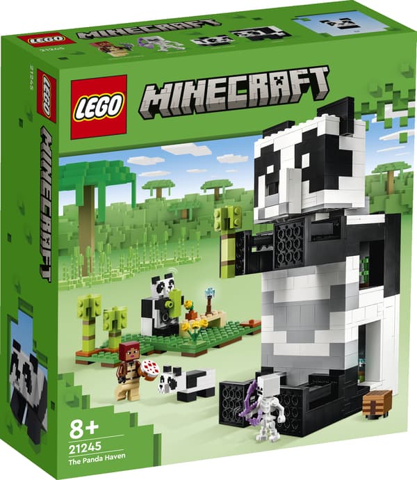 LEGO Minecraft Panda Sanctuary set