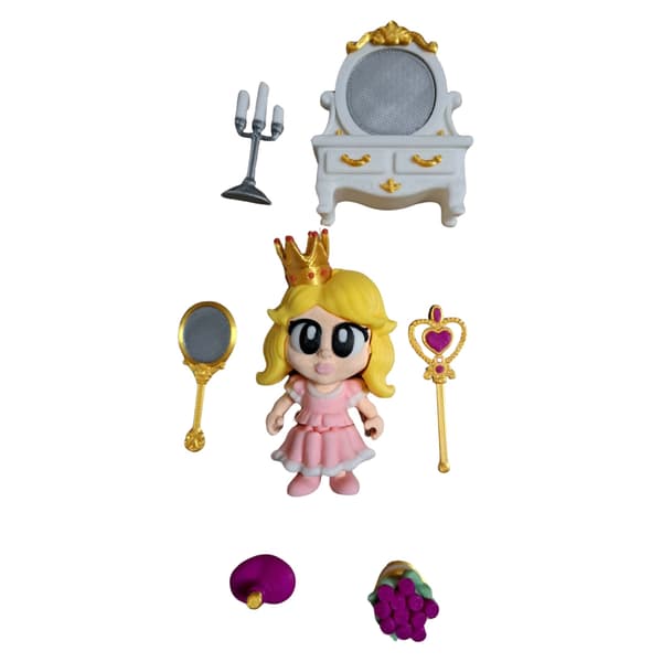 Princess 3D-printed figurine set