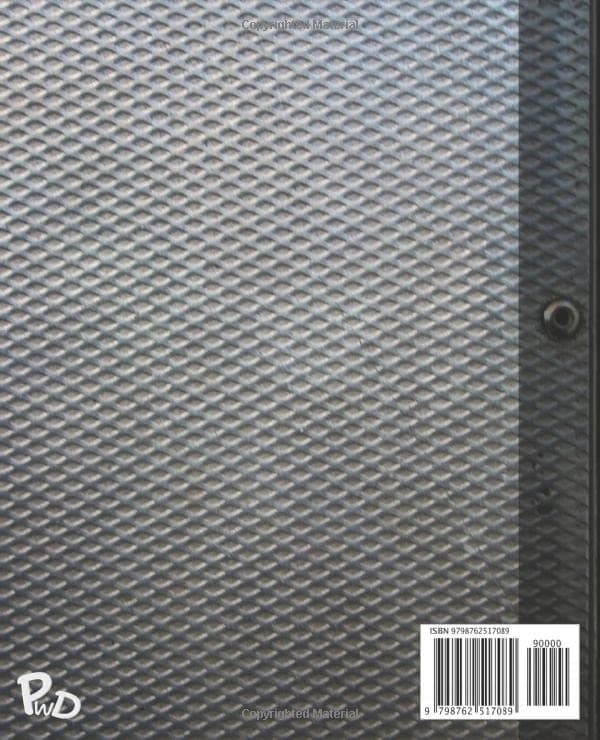 Metal Industrial Composition Notebook – 100 pages – Designed in the USA –