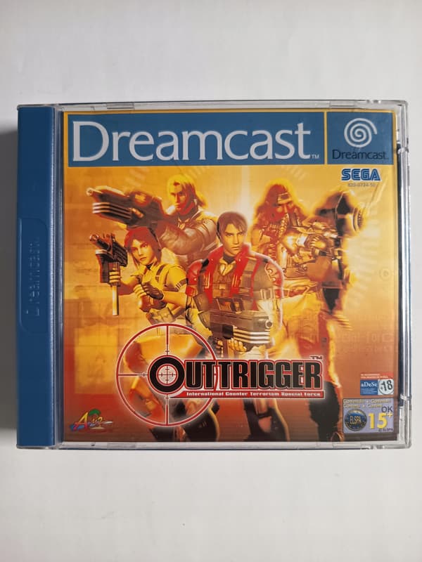 OUTTRIGGER DREAMCAST Sega Dreamcast boxed set 3XA complete set