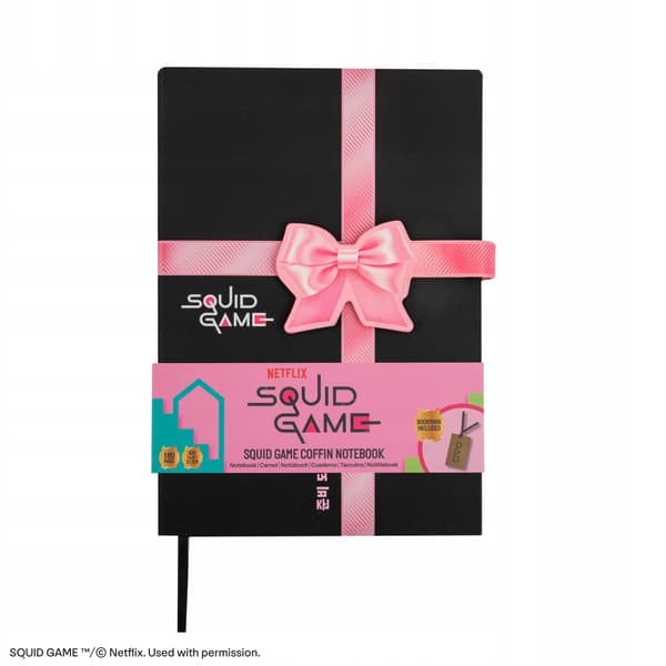 Squid Game hardback notebook, Squid Game
