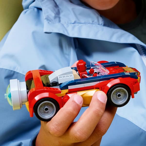LEGO Marvel 76336 Spider-Man and the Car vs the Venomised Wolverine