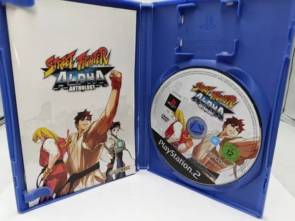 PS2 GAME: STREET FIGHTER ALPHA ANTHOLOGY