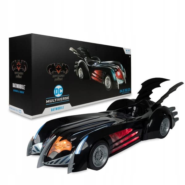 Batman & Robin DC Multiverse Batmobile Vehicle, 63 cm, by McFarlane Toys