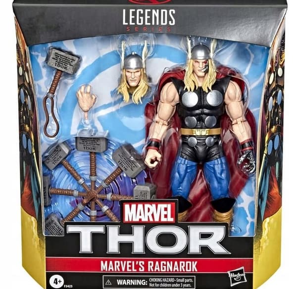 MARVEL LEGENDS SERIES THOR RAGNAROK DELUXE FIGURINE