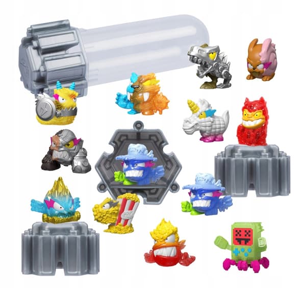 Mr Beast Lab Swarms Mystery Lab Pack of 6 Micro Beasts Figures