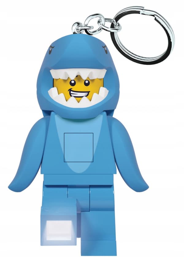 LEGO LED SHARK KEYRING FLASHLIGHT