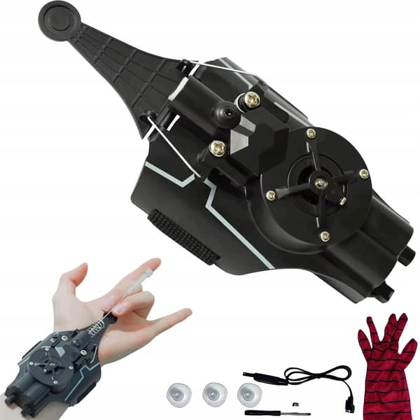 Spider’s Web WEB LAUNCHER SHOOTING SET GLOVE WEB 3M MAGNET USB