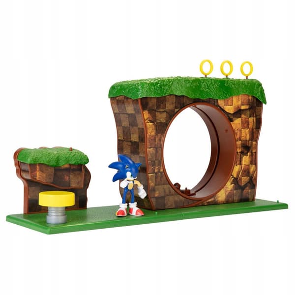 Jakks Pacific – Sonic the Hedgehog Green Hill Zone Accessory Set
