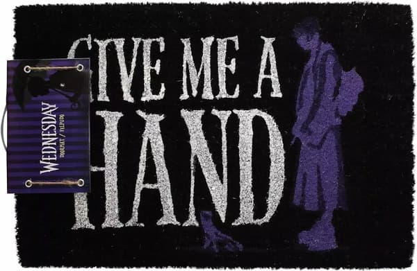 Wednesday Doormat – Give Me A Hand