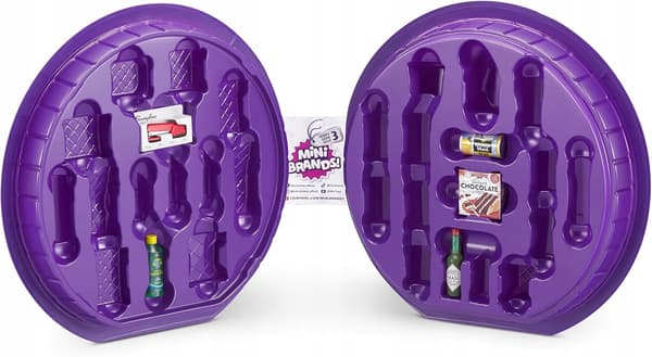 ZURU MINI BRANDS 3 COLLECTOR'S CASE + 5 UNIQUE ITEMS