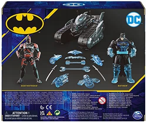 DC Comics Batman Bat-Tech Crawler Vehicle, Amazon Exclusive Batman and Deat