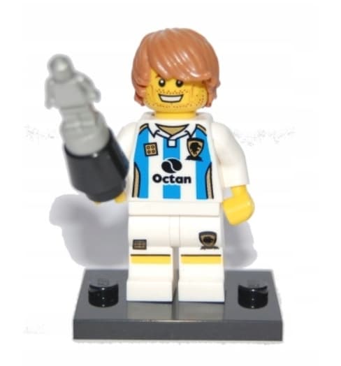 Lego Minifigure col059 Soccer Player NEW PACKET UNIQUE