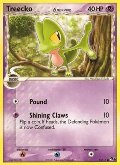 Pokemon Treecko δ Delta Species