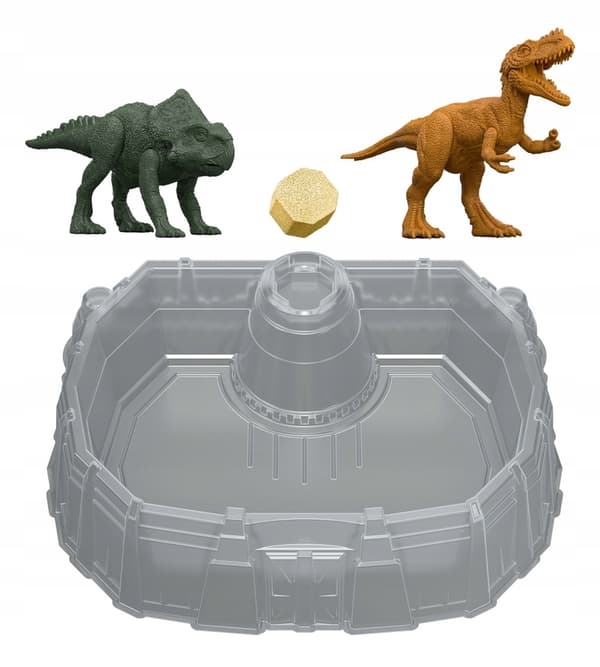 DINOSAURS Jurassic World DINO REVEAL BATTLE PACK Colour-Changing Set 4+