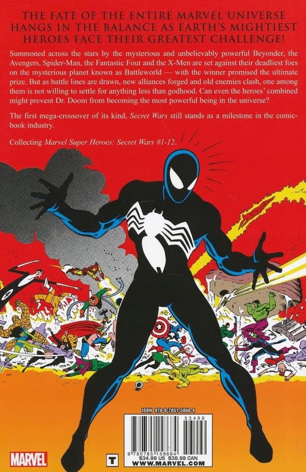 Secret Wars by Jim Shooter