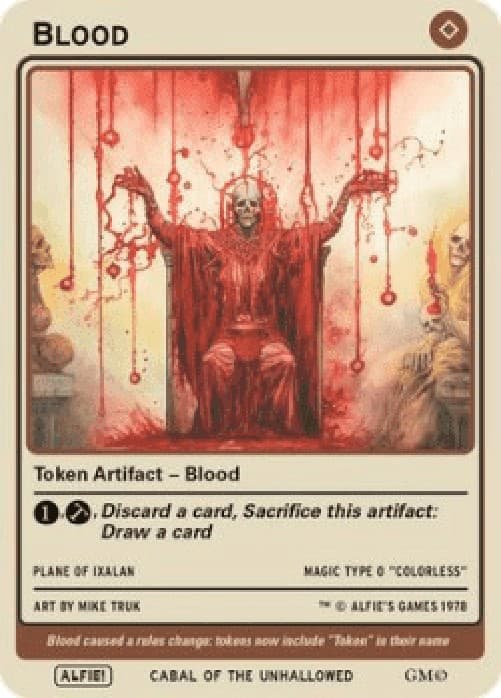 Magic: The Gathering Blood Token