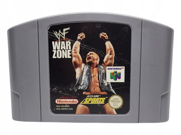 War Zone WWE WWF Nintendo 64