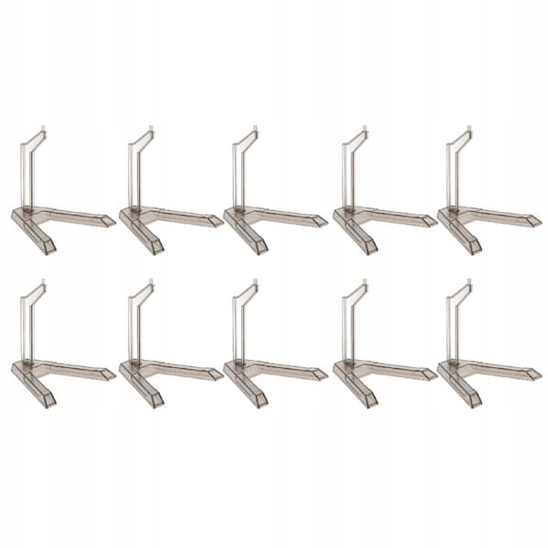 Universal figure display stand, 10-piece set. Display stand for model figures up to 1/144 SD scale