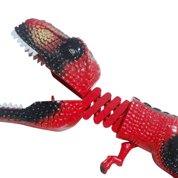 Dinosaur Animal Figures – New – Parent & Child – Interactive Hand-Held Grabber – Red