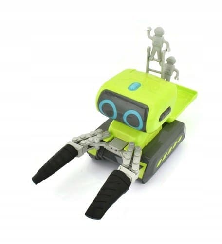 REMOTE-CONTROLLED ROBOT WITH ARMS, OPERATED BY AN INTERACTIVE R/C REMOTE CONTROL
