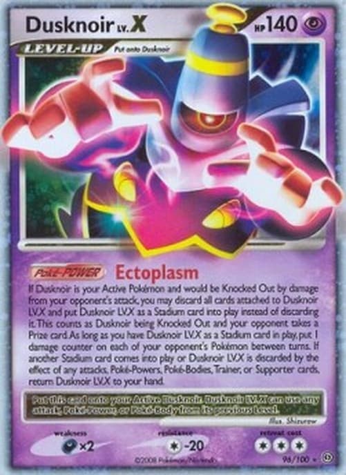 Pokemon Dusknoir LV.X