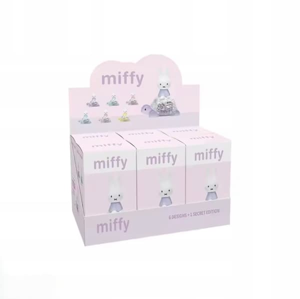 MIFFY THE RABBIT FIGURINE ON A TURTLE – COLLECTOR’S TOY, ‘SECRETS’ BOX, COLOURED